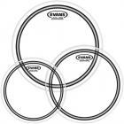 Evans ETP-EC2SCLR-R EC2S Clear Rock Tom Pack (10, 12, 16)