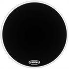Evans BD22RB-NP EQ3 No Port Resonant Black 22-inch Bass Drumhead