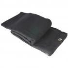 Adam Hall 0152X53 backdrop, black, 5 x 3 m