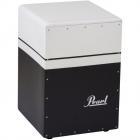Pearl Brush Beat Cajon black and white