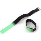 Adam Hall VR2020GRN Cable Binder, 200 x 20mm (Green)
