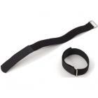 Adam Hall VR2530BLK Cable Binder, 300 x 25mm (Black)