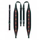 Boston 70-L-TVB Accordion Carrying Straps, 80-96 Bass, "Tiroler"""