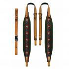 Boston 70-L-TVG Accordion Straps for 80-96 Bass, 'Tiroler'