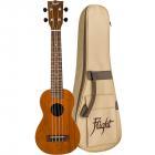 Flight Heritage Series LUS-5 Vintage Satin Soprano Ukulele with Concert Neck (Incl. Gig Bag)