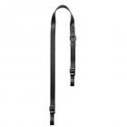 Boston 22-M-L Single Split Leather Accordion Strap, 82 - 87cm