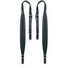 Boston 45-S-LS Leather and Skai Straps for 12-32 Bass Accordion, 4.5cm Wide