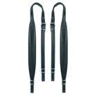 Boston 45-M-LS Leather and Skai Straps for 48-72 Bass Accordion, 4.5cm Wide