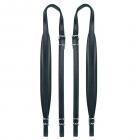 Boston 45-X-LS Leather and Skai Straps for 120 Bass Accordion, 4.5cm Wide