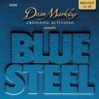 Dean Markley 2036 Blue Steel Medium Light 12-54 Set of Acoustic Guitar Strings