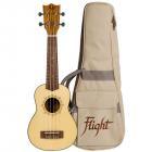 Flight Designer Series DUS320 SP/ZEB Soprano Ukulele with Gig Bag
