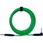 Tasker T33 Green 3m TS Jack Guitar Cable