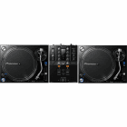Pioneer DJ DJM-250MK2 + 2x Pioneer PLX-1000 Turntable