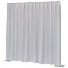 Wentex P&D Curtain Dimout 300x300 Pipe & Drape (Pleated, White)