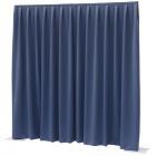 Wentex P&D Curtain Dimout 300x300 Pipe & Drape Pleated Curtain (Blue)