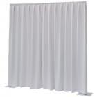 Wentex P&D Curtain Dimout 300x400 Pipe & Drape Pleated Curtain (white)