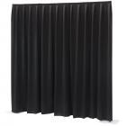 Wentex P&D Curtain Dimout 300x400 Pipe & Drape Pleated Curtain (Black)