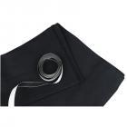 Showtec Skirt for Stage Elements 6m x 20cm, Non-Pleated (Black)
