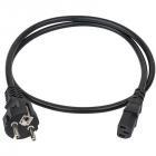 Showtec IEC C13 - Schuko Power Cable, 1m