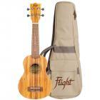 Flight Designer Series DUS322 ZEB/ZEB Soprano Ukulele with Gig Bag