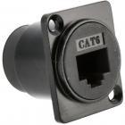 Devine NCD D-Size RJ-45 Ethernet Port (Panel Mount)
