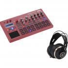 Korg Electribe Sampler 2 Red + Devine PRO 5000 Studio Headphones