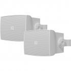Audac WX302MK2 60W 3-inch 2-Way Passive Speakers (White, Set of 2)