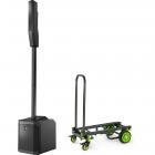 Electro-Voice Evolve 30M (Black) + Gravity Cart M 01 B Multifunctional Trolley
