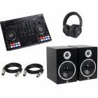 Roland DJ-707M Mobile DJ Controller Pack + Speakers and Heapdhones