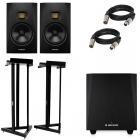 Adam T7V set + T10S Active Full-Range Studio Monitor Pack