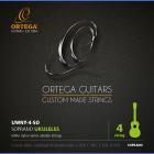 Ortega UWNY-4-SO Soprano Ukulele Strings