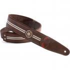 Yamaha RightOn! Race Vegana Guitar Strap Brown Guitar Strap