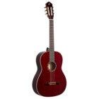 Ortega R131SN-WR Family Series Pro Full-Size Guitar Wine Red Classical Guitar with Gig Bag