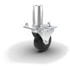 Contestage PLTPRO-WE25 Round Leg with wheel, 25cm