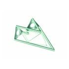 Decotruss SAC 20 matte silver corner truss