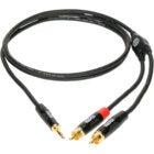 Klotz KY7-300 MiniLink Pro Mini-Jack to 2x RCA Y-Cable, 3m
