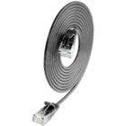 SLIM SL10054 CAT6 Patch Cable U/FTP Ø 2.8mm (Black, 3m)