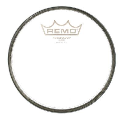 Remo 18" Ambassador Clear Bass Drum"