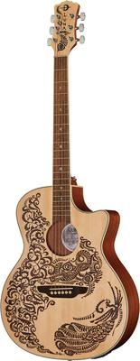 Luna Guitars Henna Paradise A/E Spruce