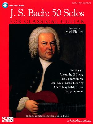 Hal Leonard Bach 50 Solos Classical Guitar