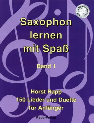 Horst Rapp Verlag Saxophon Lernen mit Spaß 1