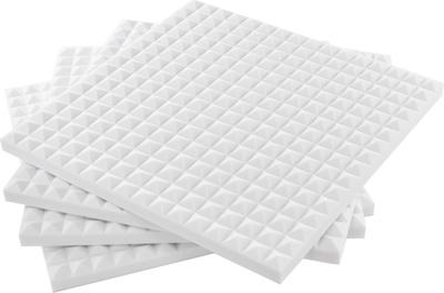 t.akustik Melamine Pyramid 70mm WH