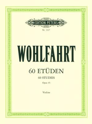 Edition Peters Wohlfahrt 60 Etüden Violine