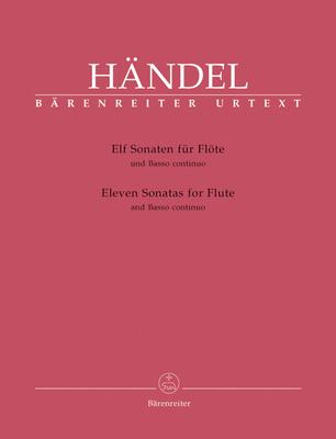 Bärenreiter Händel Elf Sonaten für Flöte