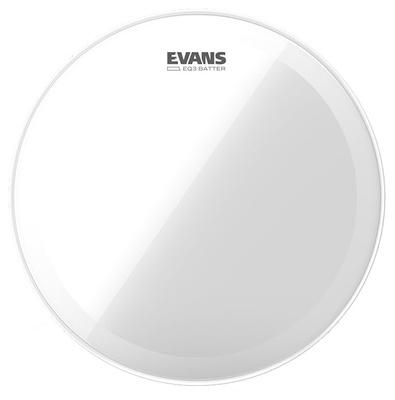 Evans 20" EQ3 Clear Bass Drum Head"