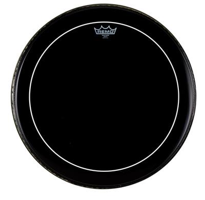 Remo 20" Pinstripe Ebony Bass Drum"