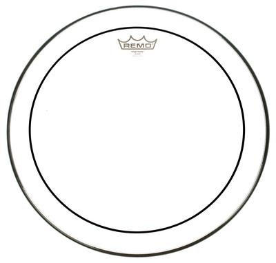 Remo 16" Pinstripe clear"
