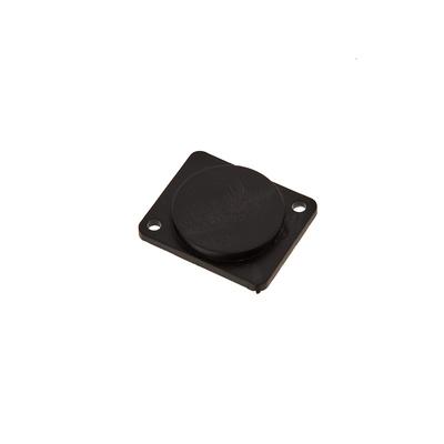 Adam Hall 7839 Plastic Blank Panel blk