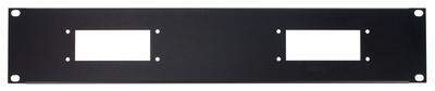 Thon Rack Panel 2U 2x Harting-B16