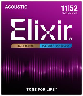 Elixir Polyweb Custom Light Acoustic